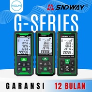 SNDWAY Meteran Laser Digital Green Laser Laser Meter Digital 50 Meter SW-50G Laser Hijau