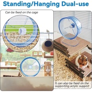 9In Hamster Wheel, Adjustable Chinchilla Wheel, Silent Spinner for Dwarf Syrian Gerbils Mice and Oth