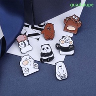 GUADALUPE We Bare Bears Badge Coat Hat Backpack Bag Jewelry Accessories Classic Character Three Bear Bear Enamel Brooch