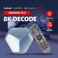 8K Android TV Box TV Box apps Dual-WIFI 2.4G/5G android 11 Youbube Netflix 65 55 50 inch