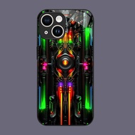 HW-36 Transformers Glass Casing for iphone 11 Mini 13 12 Pro Max