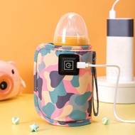 USB Milk Water Warmer Travel Stroller Insulated Bag Baby Nursing Bottle Safe Kids Supplies For Outdoor Winter