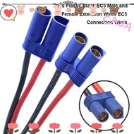 CAJA1 2pcs EC5 Connection Wires, 6 Styles Plastic Extension Wires,  EC5 Male and Female Black EC5 Te