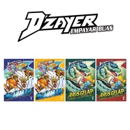 D'ZAYER Empayar Buas Isu 1-4 (Comic Holic) | DZAYER Komik Sains Haiwan STEM Kanak-Kanak