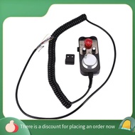 [tuwu766]Universal Cnc 4  Mpg Pendant Hand Wheel 100 Pulse 5V & Emergency Stop Cnc Router Handwheel 