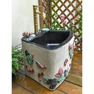 Bathroom Sink Floor Standing Basin Courtyard Balcony Garden Outdoor Water Pool Yard Outdoor S588Inte