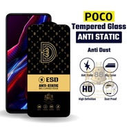 High Quality Tempered Glass Anti Static Xiaomi poco F2 F2 Pro F3 F3 Gt F4 F4 Gt F5 f5 Pro F6 F6 Pro
