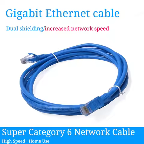 Network connection cable Category 6 Ethernet cable CART6 cable is suitable for router computer lapto