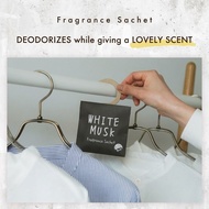 White Musk Air Freshener Sachet John’s Blend Room Fragrance Hanging Deodorizer for Room Closet Locke