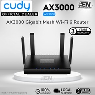 Cudy WR3000 - AX3000 Gigabit Wi-Fi 6 Mesh Router | 3 Years Malaysia Warranty