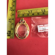 Gold Amulet Frame Size 260 Coin