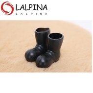 LALPINA Mini Santa Shoes, 1:12 Doll House Christmas Boots Santa Claus Shoes Model, Miniature Santa C