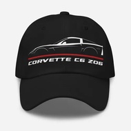 [ada stok]Topi Premium Dad Untuk Corvette C6 Z06 2006-2013 Hadiah Hari Lahir Pemilik Kereta
