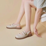 Women's Lolita shoes with open heels