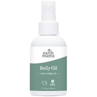 Earth Mama Belly Oil for Dry Skin | Calendula Skin Care Moisturizer Oil to Encourage Natural Elastic