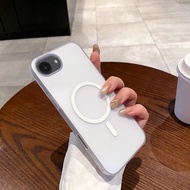 Matte Magnetic Phone Tube Suitable For IPhone 16E 11 12 13 14 15 16 PRO MAX X XR 7 8 Plus