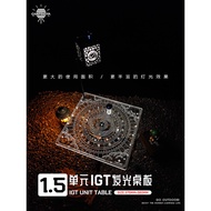 CAMPINGYA Outdoor Camping IGT 1.5 Unit Acrylic Luminous Table Board Camping Supplies
