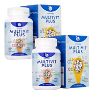 Multivit plus Weight Gain Supplement x 2 Bottles (45 Capsules)