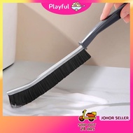 【PLAYFUL】Tile Gap Brush Long Handle Car Household Tile Scrubber Stiff Bristles Crevices Cleaner
