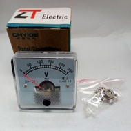 โวลต์มิเตอร์ AC 250V แบบเข็มขนาด50×50mm โวลล์มิตเตอร์ Vold meter วัดอุปกรณ์ INTL#Voltmeter#อุปกร์อิเ