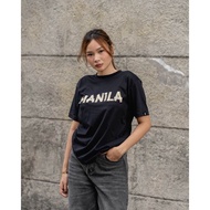TEAM MANILA MANILA TAPE TSHIRT BLACK
