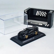 Mini Cut 1/64 Porsche 911 (992.2) GT3 Alloy Car Model