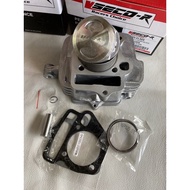 Vseco-R EX5-Class Racing Cylinder Block 54mm, 56mm Semi Dome Sonic Piston