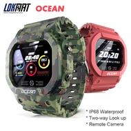 💥NEW LOKMAT Ocean Smart Watch Men Fitness Tracker Blood Pressure Message  Heart Rate Monitor Clock Smartwatch for iOS An