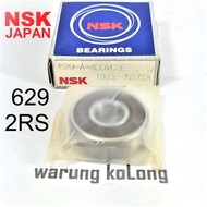 Bearing 629 D NSK Japan 9x26x8 mm Bearing 629-2RS 629 2RS Indonesia