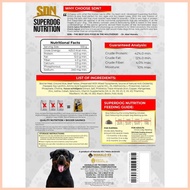 ✗ ✆ ◆ 1KG SDN BEEF 42% PROTEIN SUPERDOG NUTRITION DOG FOOD (repack)