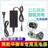 42V2A Two-Wheel Balanced Car Charger Scooter Drift Car 36V Lithium Battery Charger Three-Hole Plug