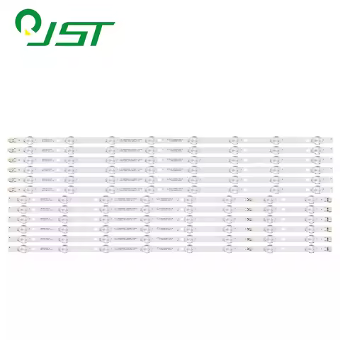 100% New 12pcs/Kit LED Strips 58 TV EHT58H16-ZMG SJ.HZ.D5800802-2835BL-M SJ.HZ.D5800802-2835BR-M 1.1