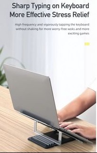 LapTop Stand Awei -Flexible Adjustable Notebook Holder Multi-Function Aluminium Tablet Holder for Laptop Tablet-Full_Metal