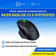 Razer Basilisk V3 X HyperSpeed RGB Wireless Gaming Mouse with RGB Lighting