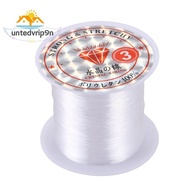 Jewelry Beading Thread 0.3mm Dia. Clear Nylon Fishing Line Spool 17 Lbs