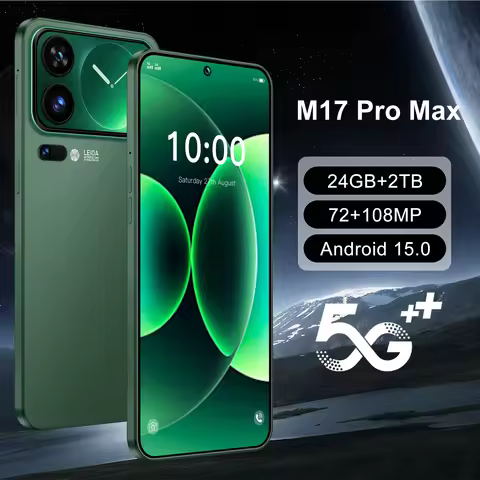 2026 NEW HOT Silicone Case For M17 Pro Max Global Edition 7.3" Punch-Hole Snapdragon 8 Gen4 16GB 1TB