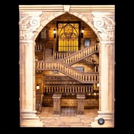 Diy book nook model Great Hall Renaissance Hogwart