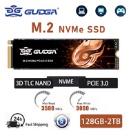 GUDGA M.2 NVMe SSD PCIe 3.0 3500MB/giây M.2 SSD 128GB 256GB 512GB 1TB 2TB Ổ đĩa thể rắn bên trong ch