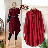 L14 Fisa Tunik / Tunik Terbaru 2021 / Tunik Katun Rayon Termurah /