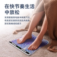 Ems Foot Massage Foot Massage Machine Beautify Leg Foot Massage Pad Micro-Current Stimulator Colorfu