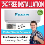 ☏Daikin 1HP/1.5HP/2HP Inverter R32 Aircond(FTKF25AV)1.0HP Innovaire Air Conditioner FOC Professional Aircond Installatio