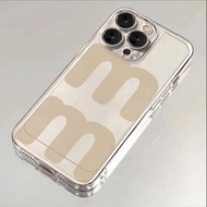 Creative Fashion "Mm" Letter Case hp Redmi 15C Note 14 Pro Plus 5G Note 14 4Gnote 14 5Ga5 12 5G Note