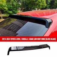 For Toyota Corolla Levin Allion E210 2019-2024 Sport Style Roof Spoiler No-Drill Rear Window Wing