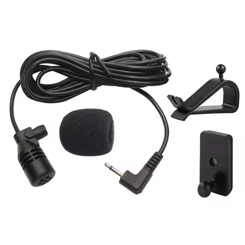 For Pioneer CD-VM1 4.5V Bluetooth External Microphone For Car Stereo Radio Receiver 2.5mm Connector 