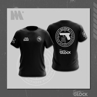 （Can contact customer service for customization） Team Glock Edition Sublimation Short Sleeve / Baju 