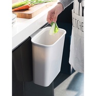 dustbin kitchen car dustbin cute dustbin room Cabinet Door Plastic Bucket Hanging Type Dry Wet Class