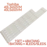 TOSHIBA 40L3650VM 40L5650VM LED TV BACKLIGHT