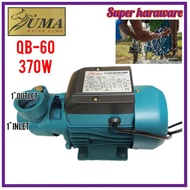 UMA QB60 WATER PUMP 0.5HP 1'' INLET OUTLET GARDEN WATER PUMP Peripheral/pump air/water pump