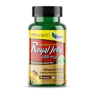 America Medic & Science Royal Jelly 500mg (60 softgels) | Superfood of The Queen Bee | Dietary Suppl