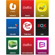 Hotlink, Digi, Celcom, U Mobile, TuneTalk, Yes, UnifiMobile &amp; XOX - Topup with All Telco Reload Pin